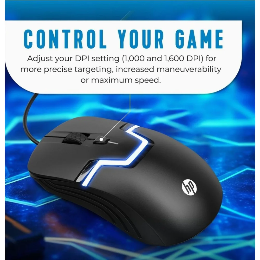 HP Wired RGB Gaming Mouse